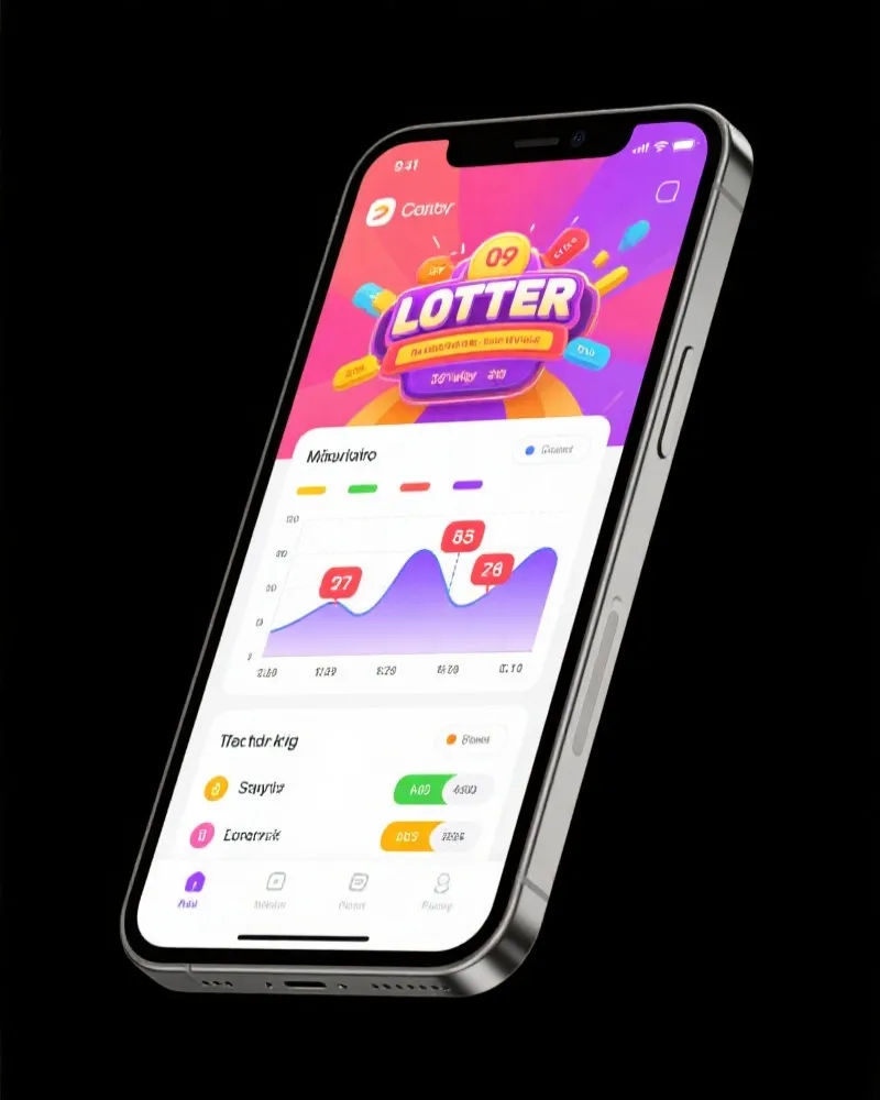 金利彩票 APP 界面展示